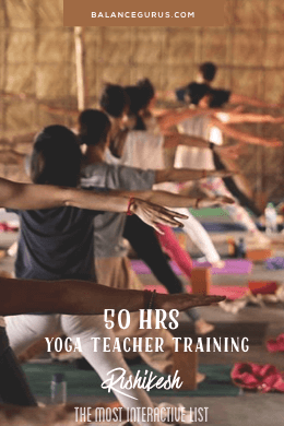 50 hrs Yoga Teacher Training Rishikesh