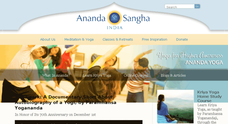 Ananda Sangha Yoga Center