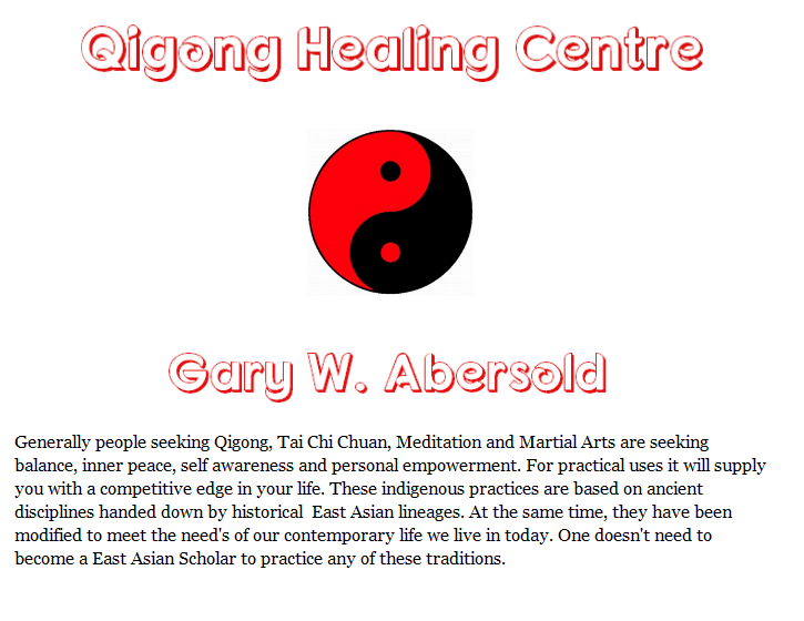 Qigong Healing Center Gary W. Abersold Image