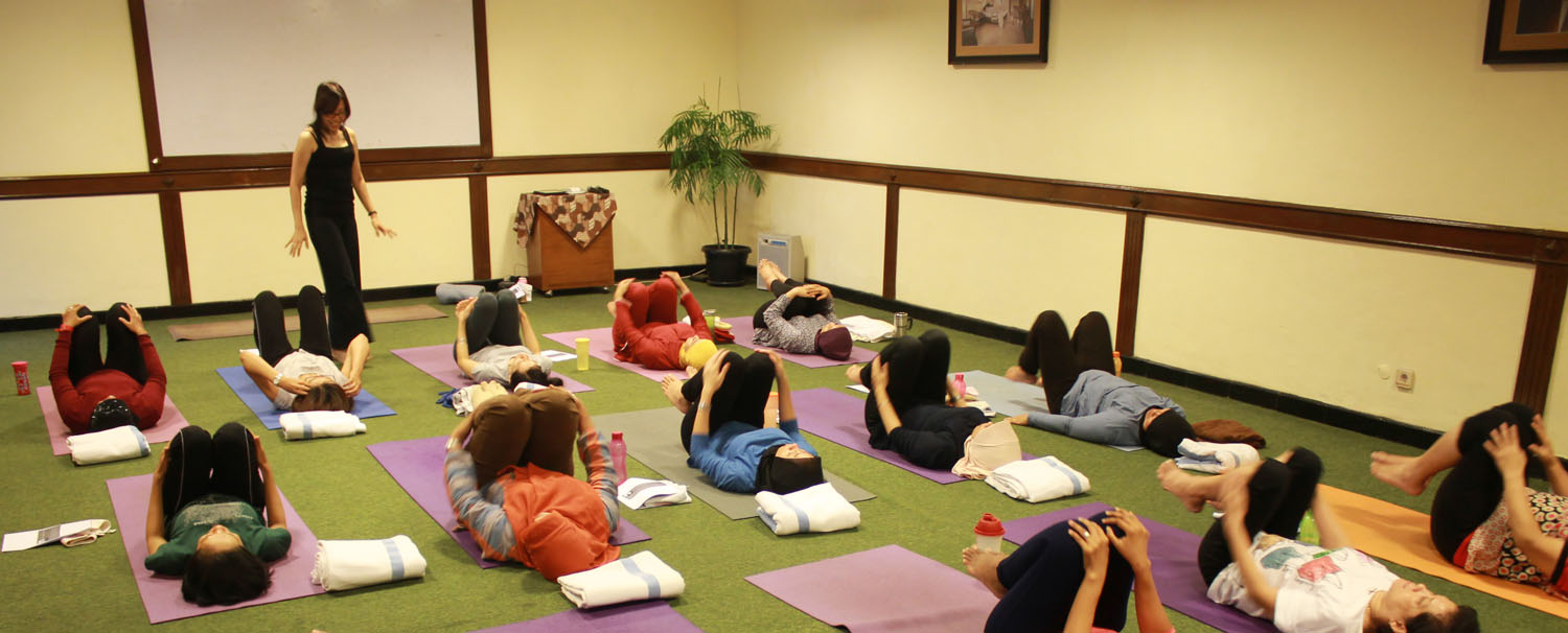 Balance Mind Body Soul Meditation Yoga Studio Yogyakarta Image