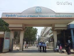 Vydehi Institute Of Medical Sciences And Research Center India