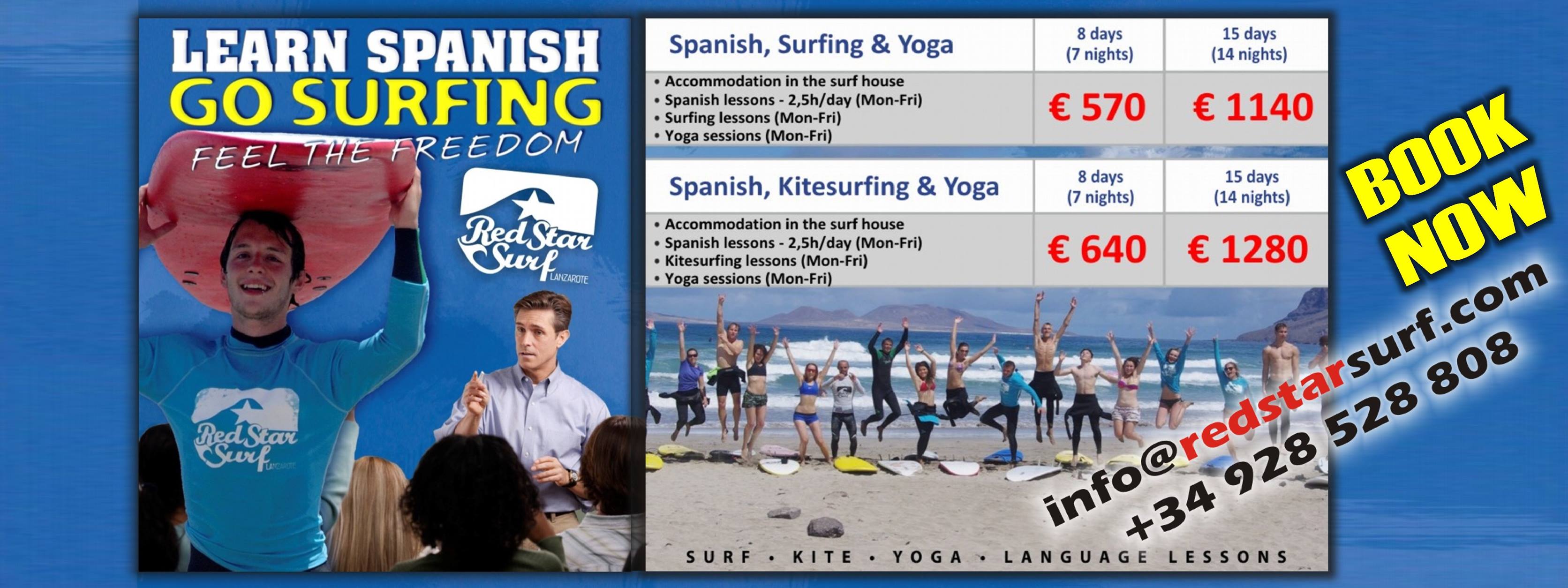 Red Star Surf And Yoga Camp Spain