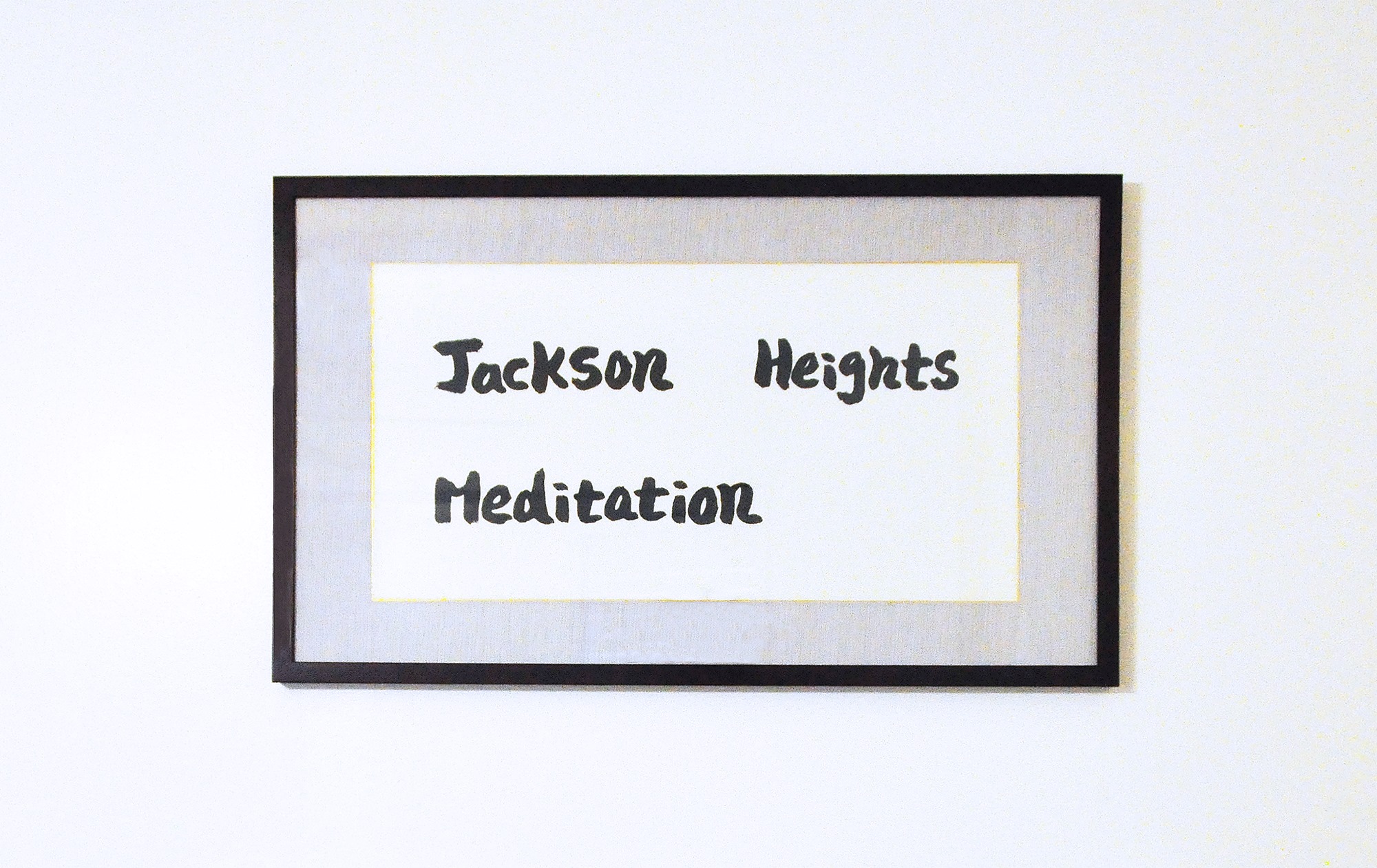 Jackson Heights Meditation 