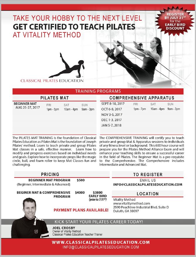 Vitality Pilates Method Studio 