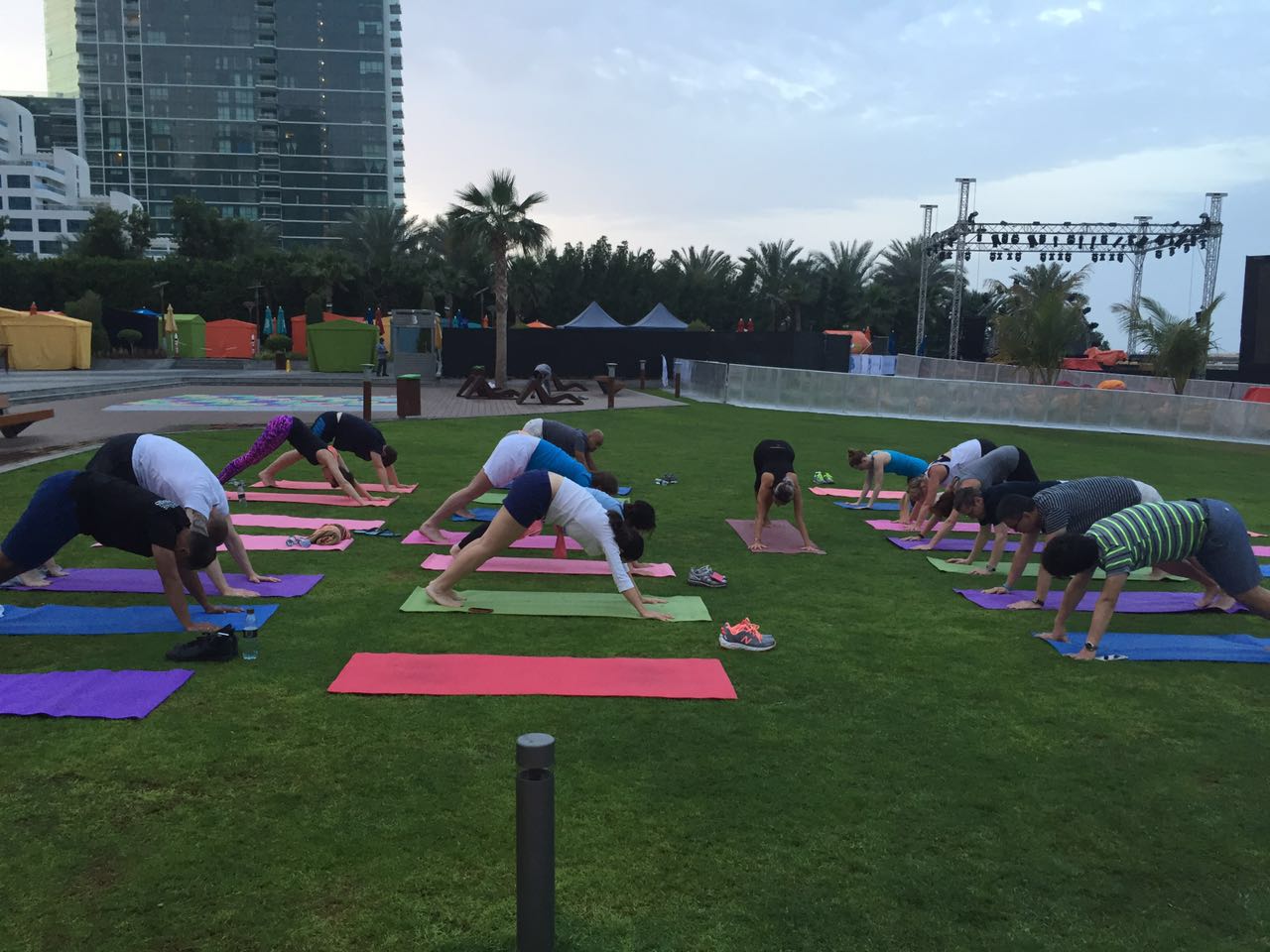 Exhale Fitness Yoga Studio Dubai United Arab Emirates