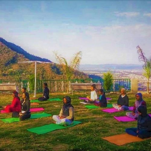 Outdoor Yoga Retreat Rishikesh