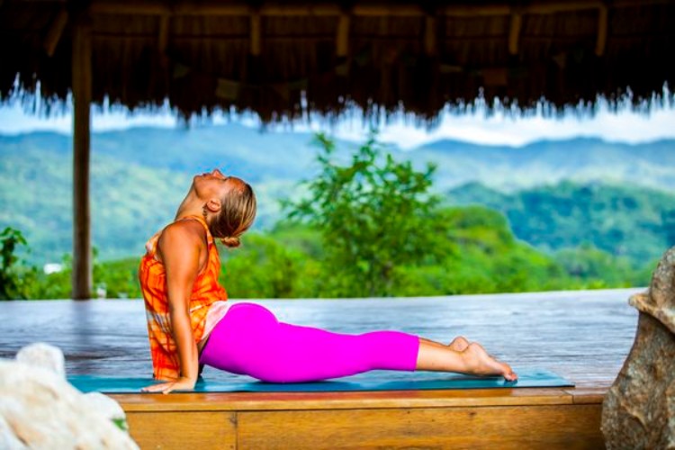 Kerry Armstrong Yoga Image