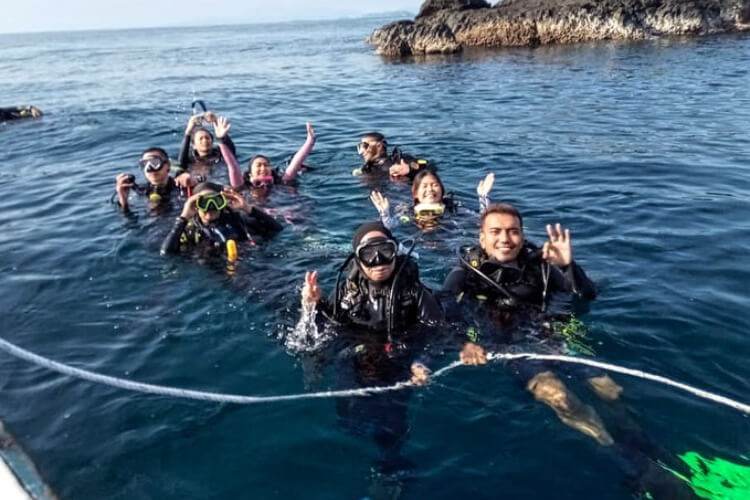 Quiver Dive Team - Perhentian Island 