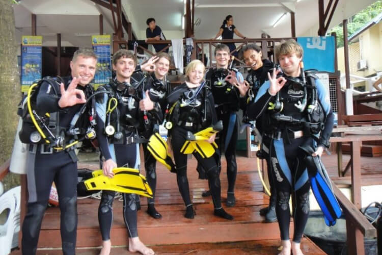 Quiver Dive Team - Perhentian Island Malaysia