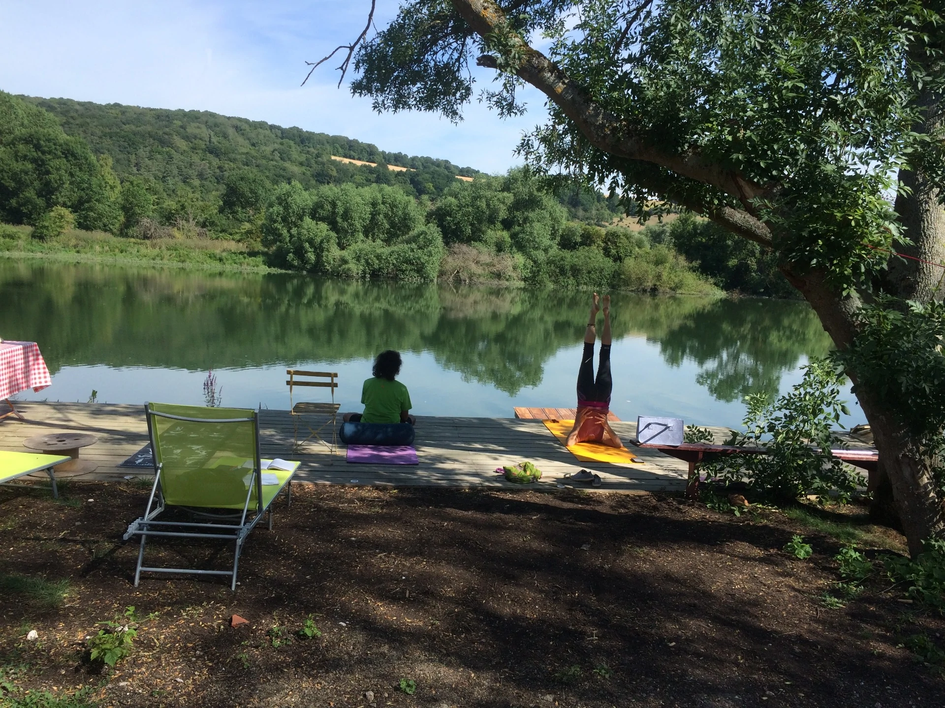 Yoga Retreat Meditation in Normandie by the River 